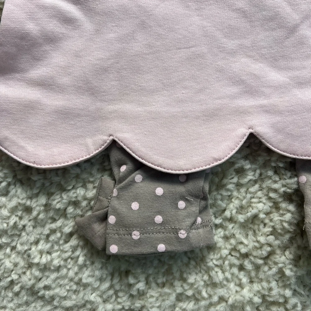JILLIANS CLOSET GIRLS 2 PIECE PANTS/TOP SET SO SWEET SIZE 0-3 MONTHS NWT